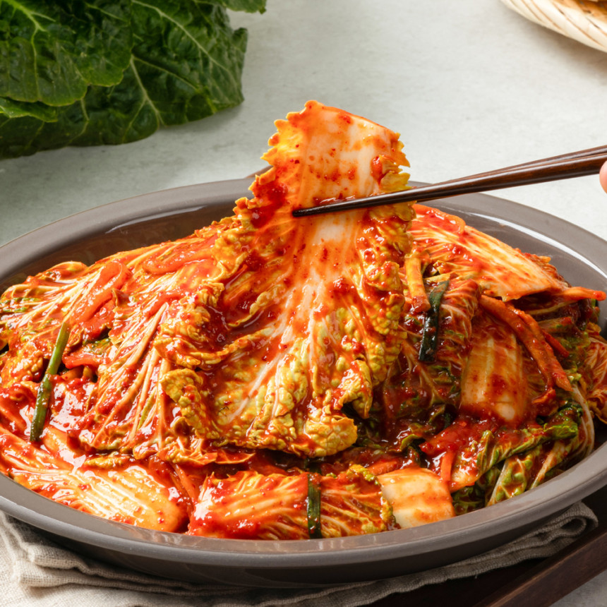 운림가 50년전통 전라도 봄동 겉절이 김치 1kg 사진 4