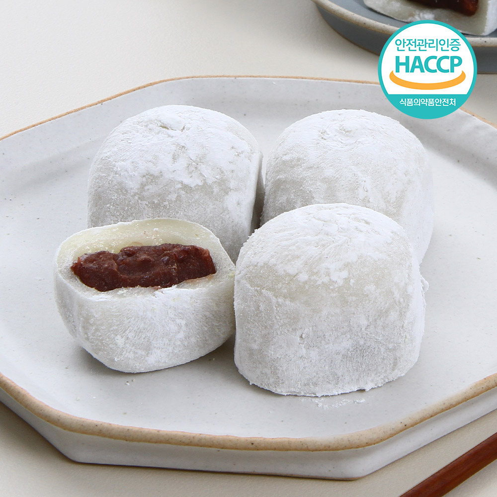 [올더야미] 무방부제 HACCAP 굳지않는 왕 찹쌀떡 + 크림 찹살떡 + 바나나떡 : 올더야미