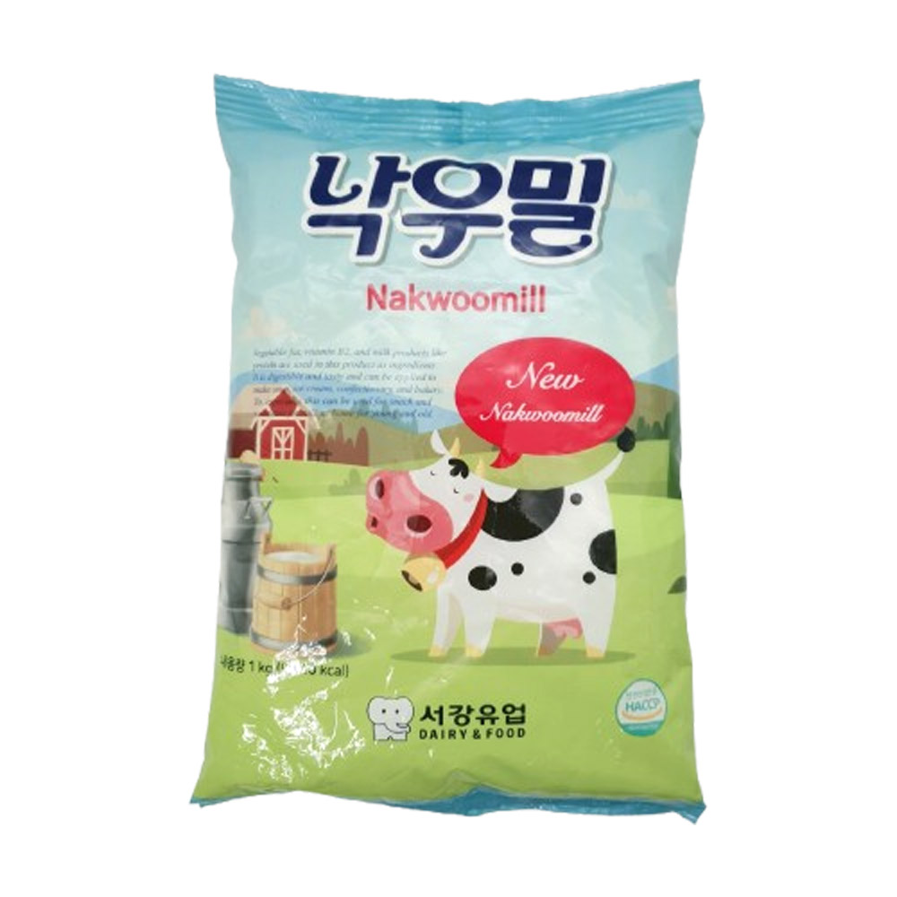 낙우밀분유1kg (탈지분유대용) 서강 우유밀 제빵전지 제빵용 베이킹 빵 제과용 쿠키만들기 - 상품 이미지