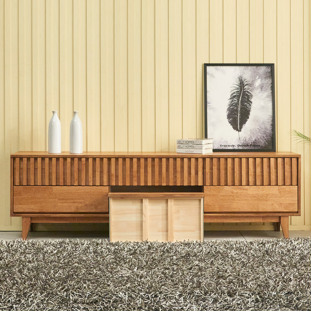 돌프 2000 티비장 tv 다이 서랍장 원목 거실장