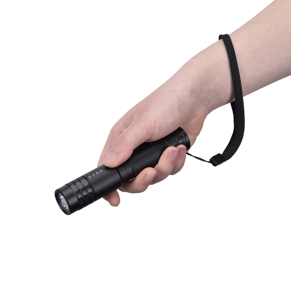 우벤 L28 LED 손전등 충전식 고휘도 경찰 군인 군용 후레쉬 휴대용 랜턴 써치 라이트