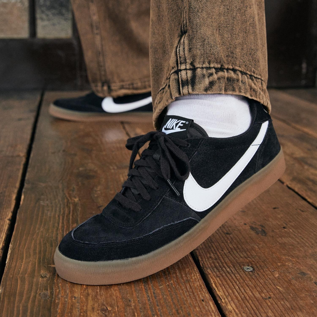 나이키 킬샷 2 레더 독일군 남자 스니커즈 블랙, 270