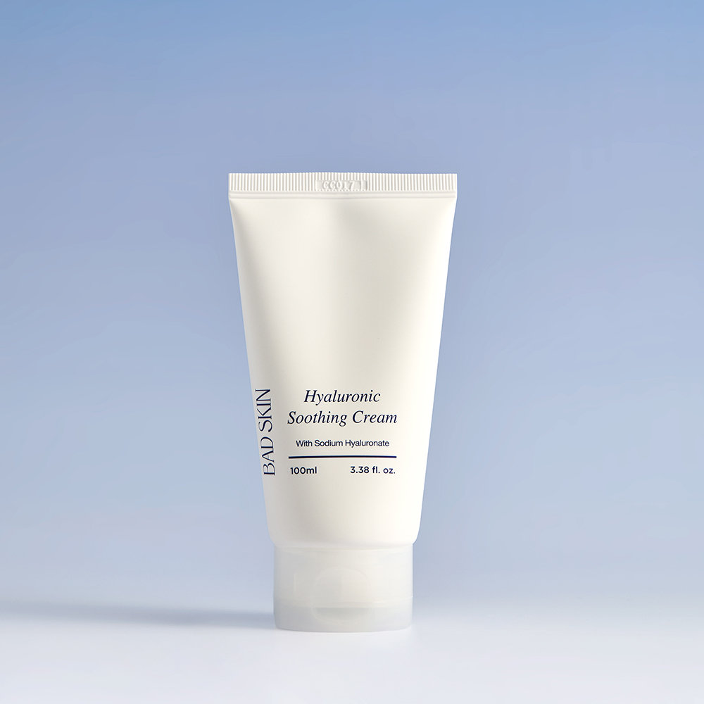 배드스킨 히알루로닉 수딩 크림 100ml 수부지 보습크림