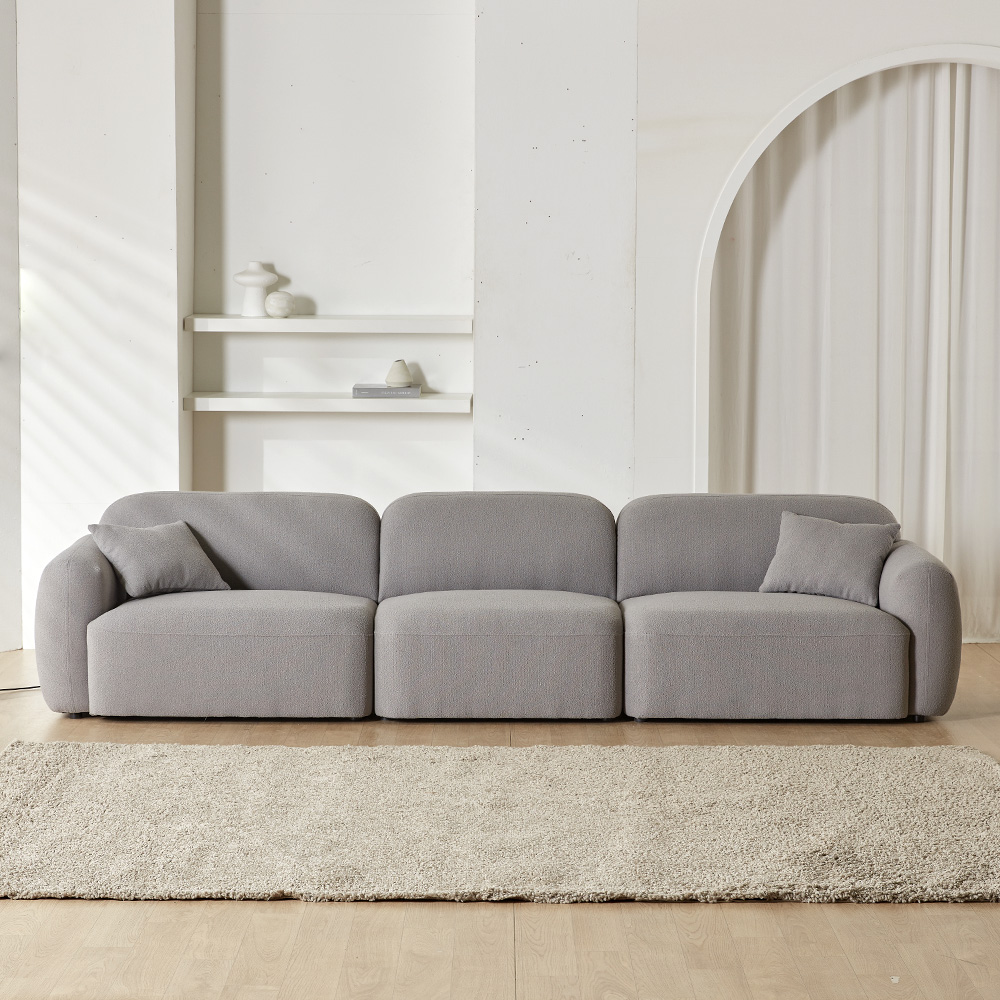 라넌 아쿠아텍스 패브릭 소파 4인용 모듈형 소파