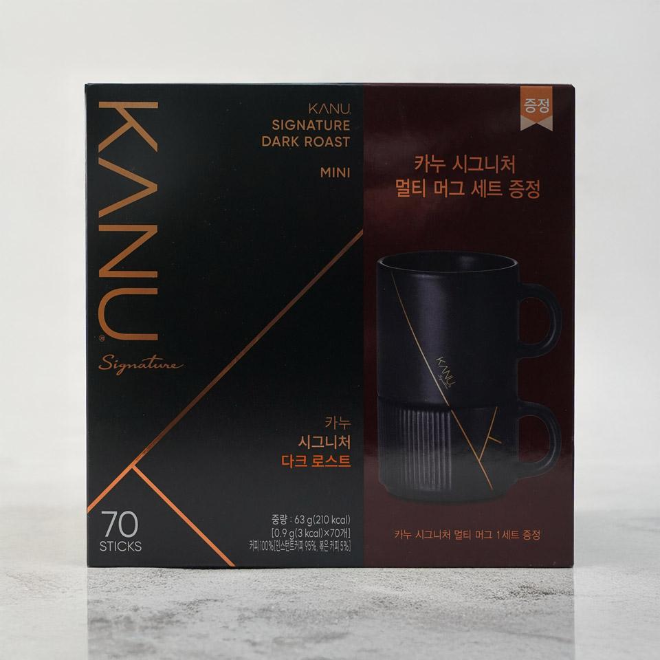 메가마트 동서 맥심 카누 시그니처 미니 다크로스트 0.9gx70T - 상품 이미지