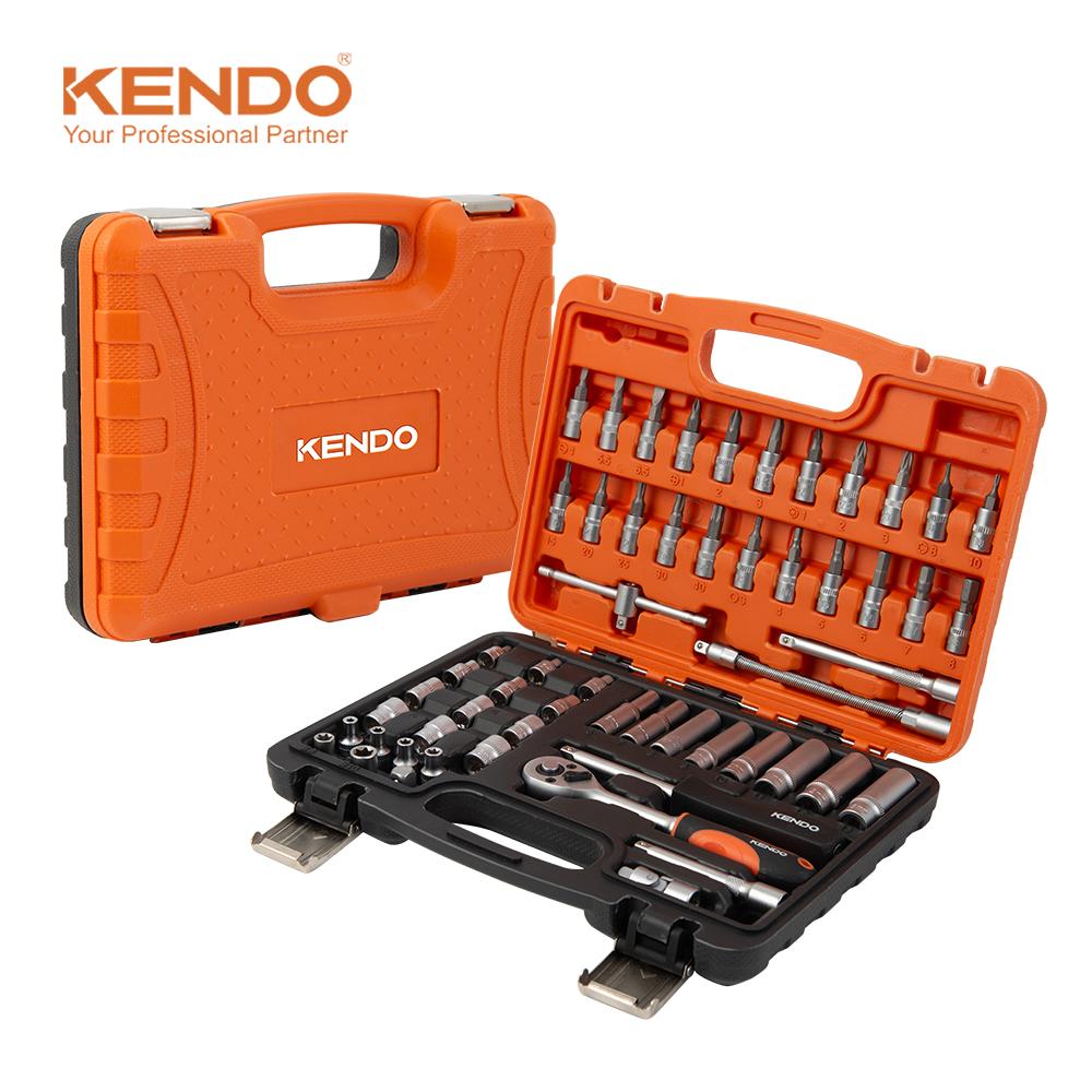 켄도 소켓렌치세트 56PC 복스알 6.35mm 드라이버 비트 90597N