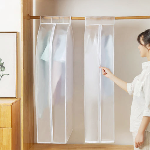 코드86 행거가리개 반투명 행거 옷커버 가림막 옷덮개 일반형 소