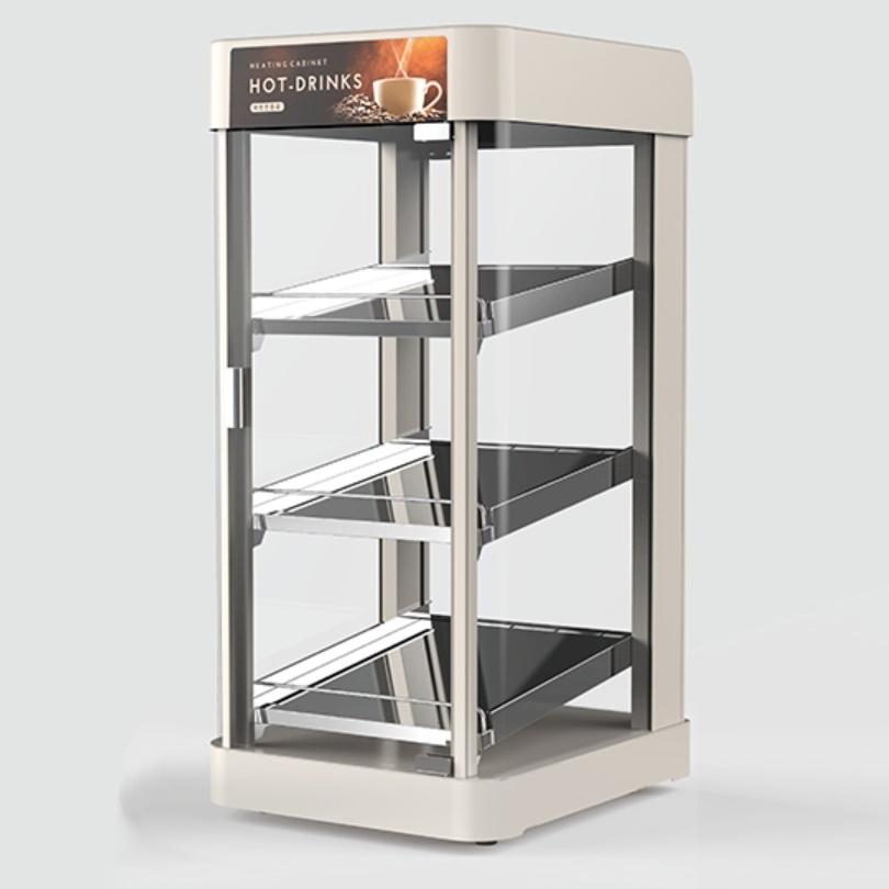 3단 온장고쇼케이스 70L 편의점 4면유리 음료 보온쇼케이스