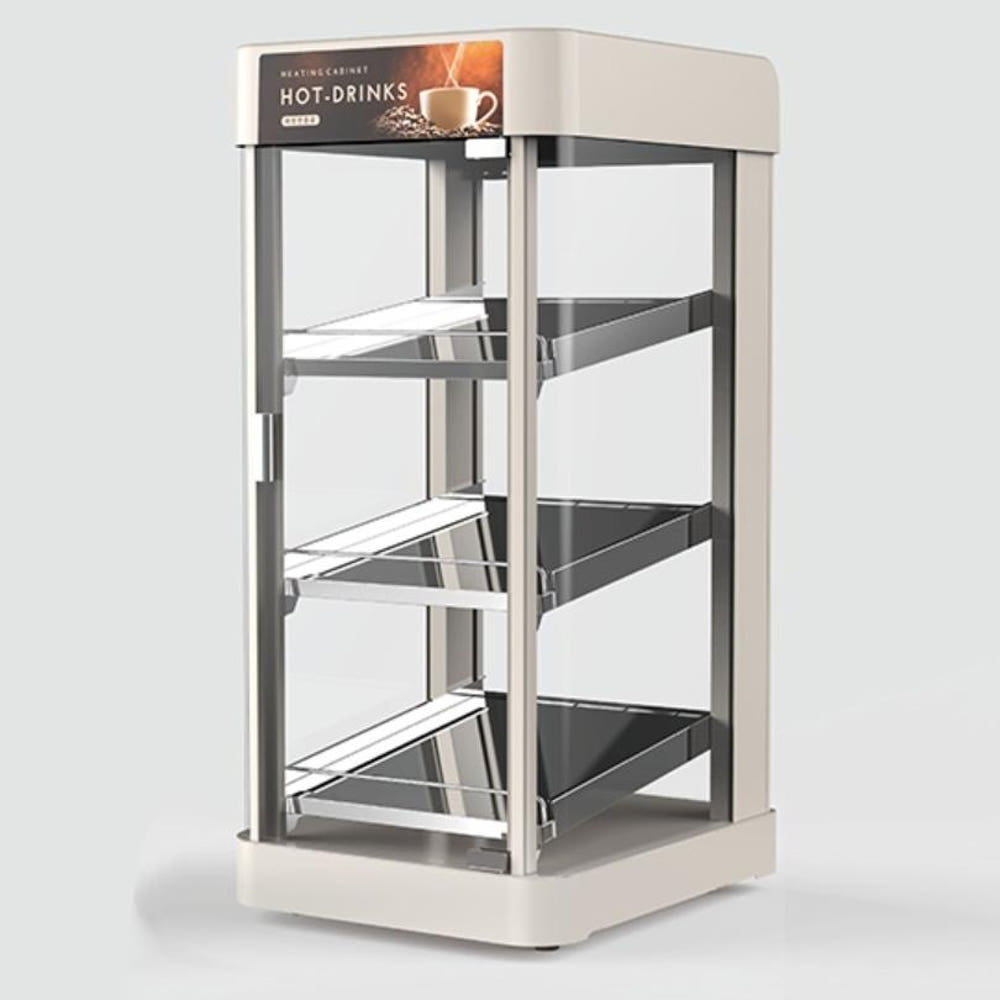 3단 온장고쇼케이스 70L 편의점 4면유리 음료 보온쇼케이스 : 신일N위시웨이