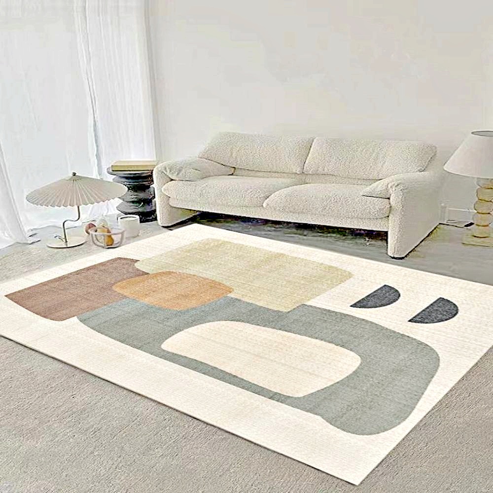 채우다공간 단모 워셔블 먼지없는 거실 대형 러그 160x230