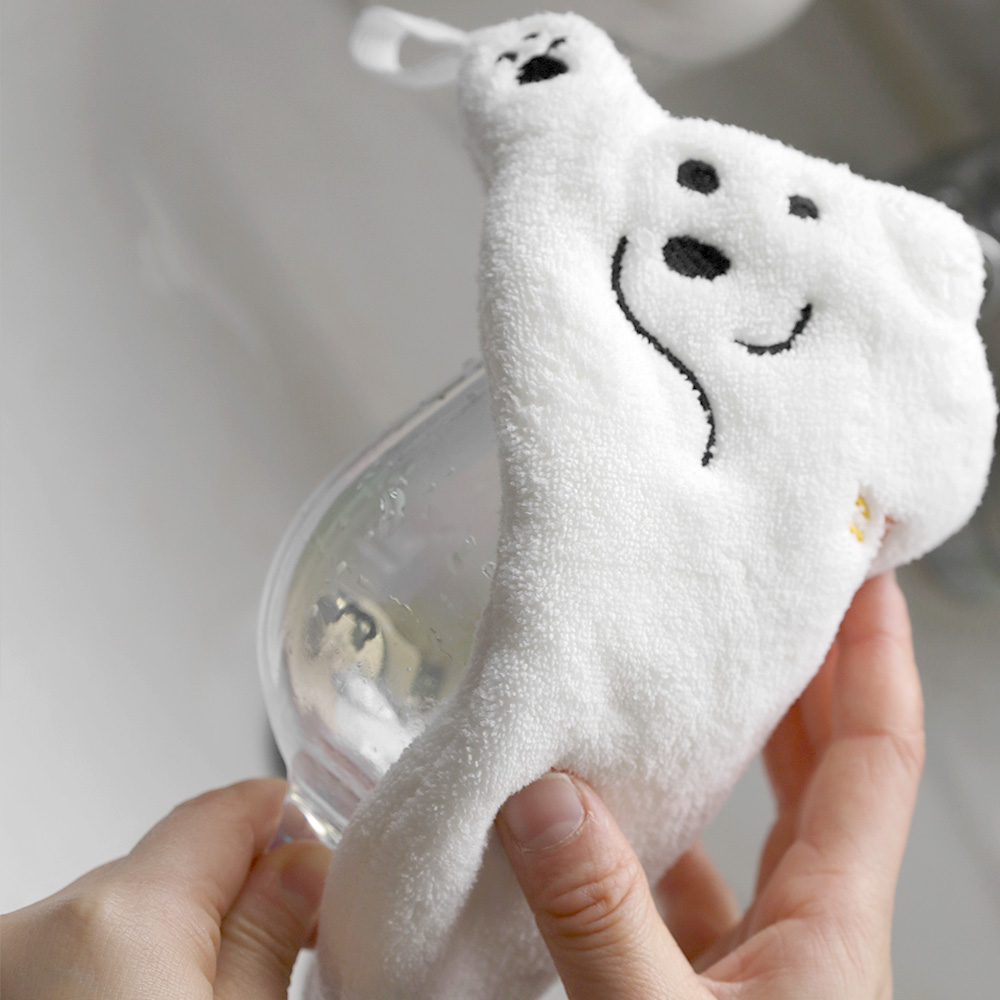 북극곰 핸드타월 키친 타올 주방 행주 - 상세 이미지 3
