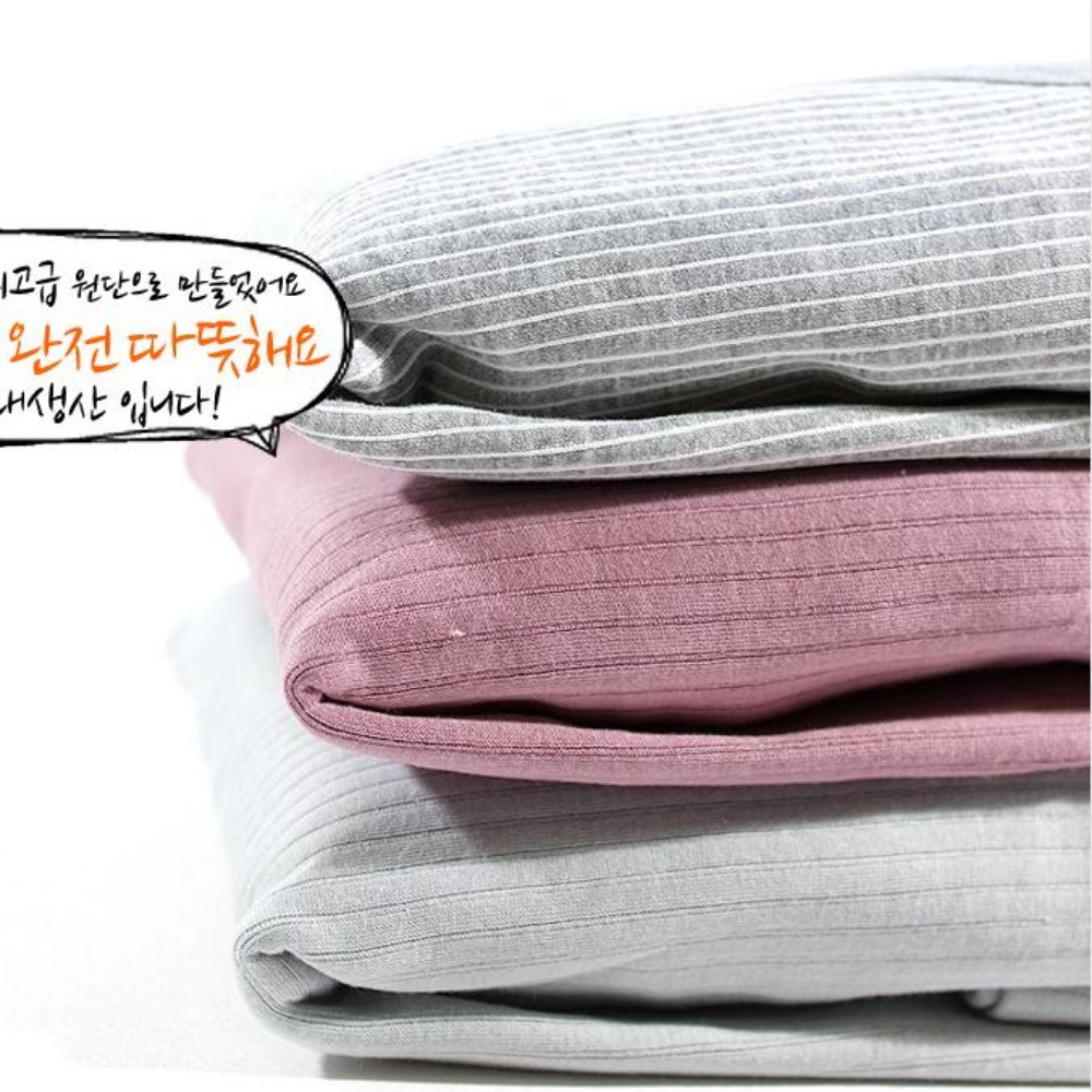 옛날내복 발열 내의 두꺼운 여성 보온 남성 남자 노인 세트 - 상세 이미지 2