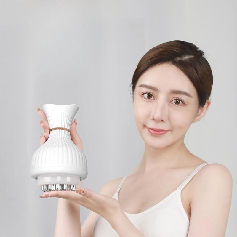 파워프로 전신 경락 브러시 항온찜질 저주파 마사지기 인체공학적 디자인 부모님 선물 - 상세 이미지 3