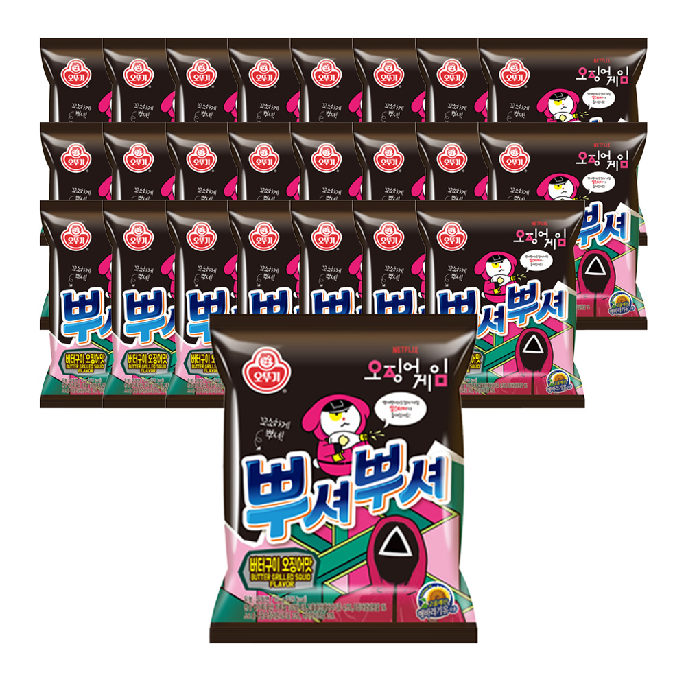 오뚜기 뿌셔뿌셔 열뿌셔12개+버터구이오징어12개 - 상세 이미지 3