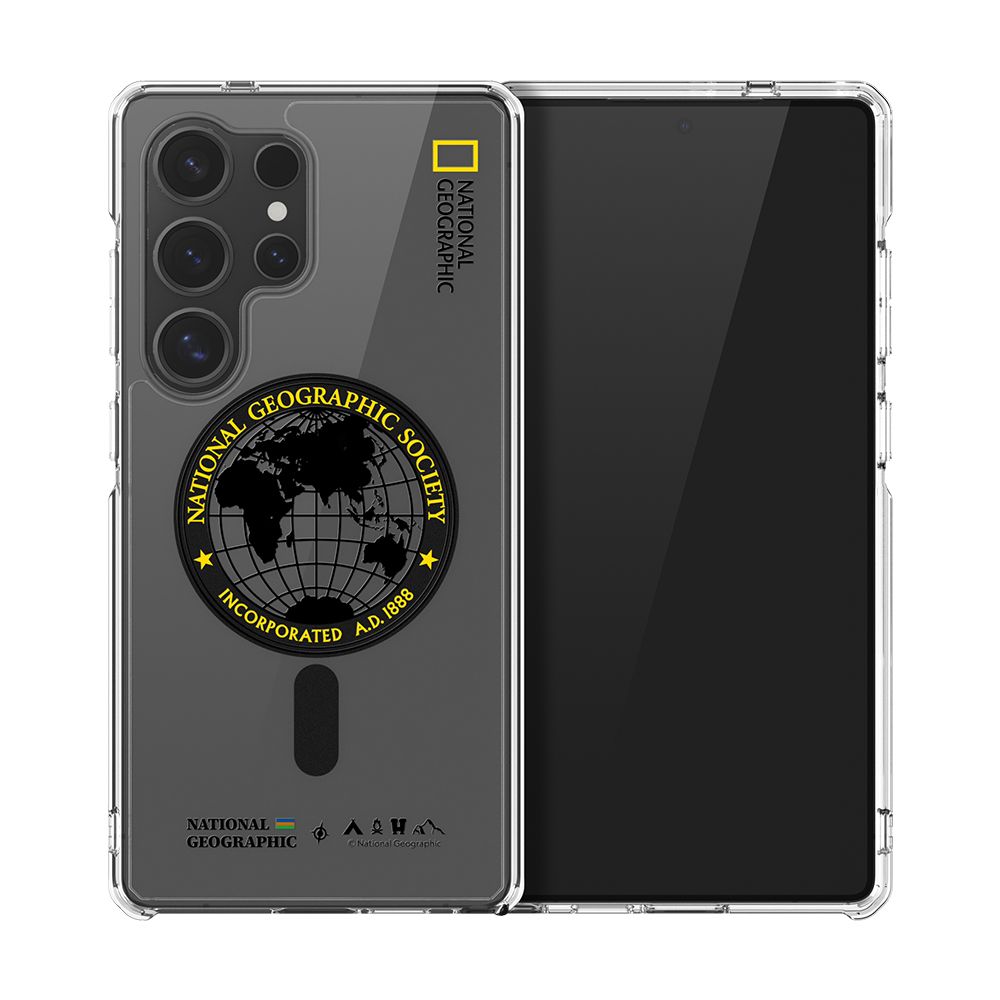 내셔널지오그래픽 맥세이프 러기드 케이스 글로벌씰 옐로우, 갤럭시S25 울트라