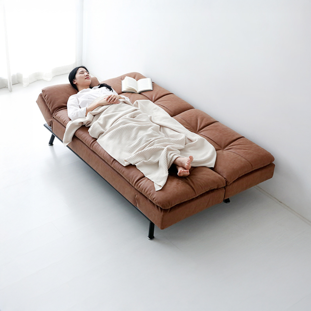 니스코 3인 멀티 소파베드 독립형 BC247 브라운 6410.4195