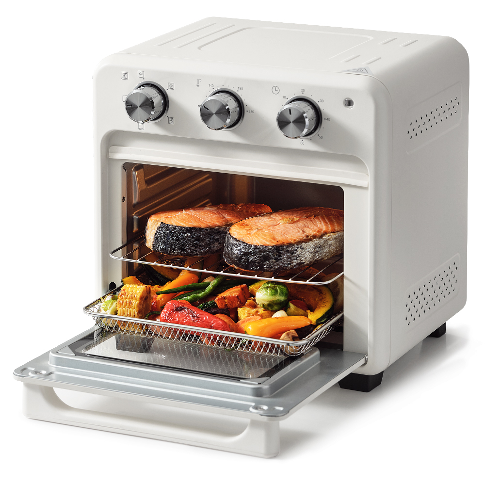 위즈웰 오븐형 에어프라이어 15L 미니 고구마 베이킹 전기 오븐기 생선 구이 가정용 삼겹살