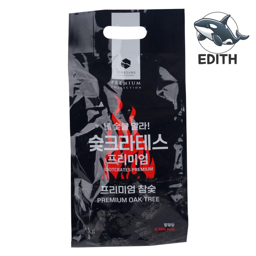 참숯 정통 바베큐 숯 불고기 구이용 숯 1kg : 사랑장터