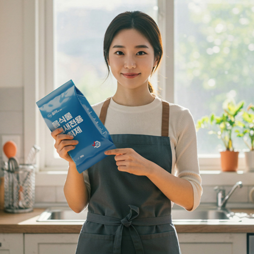 [호환 미닉스 더 플렌더 음식물처리기 필터 활성탄 리필용 악취 고품질 탈취필터 4팩 포유 사진 2