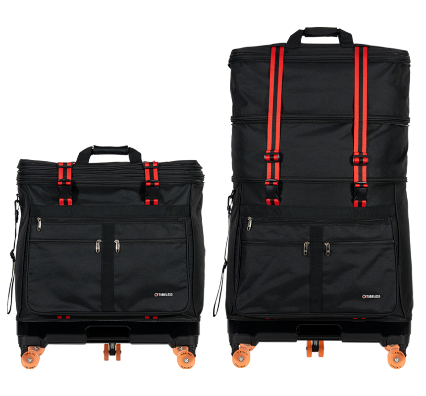 타임리스 3단확장 이민가방 위탁수하물 수화물캐리어 PC 교체용바퀴 유학 이사 워홀 짐가방