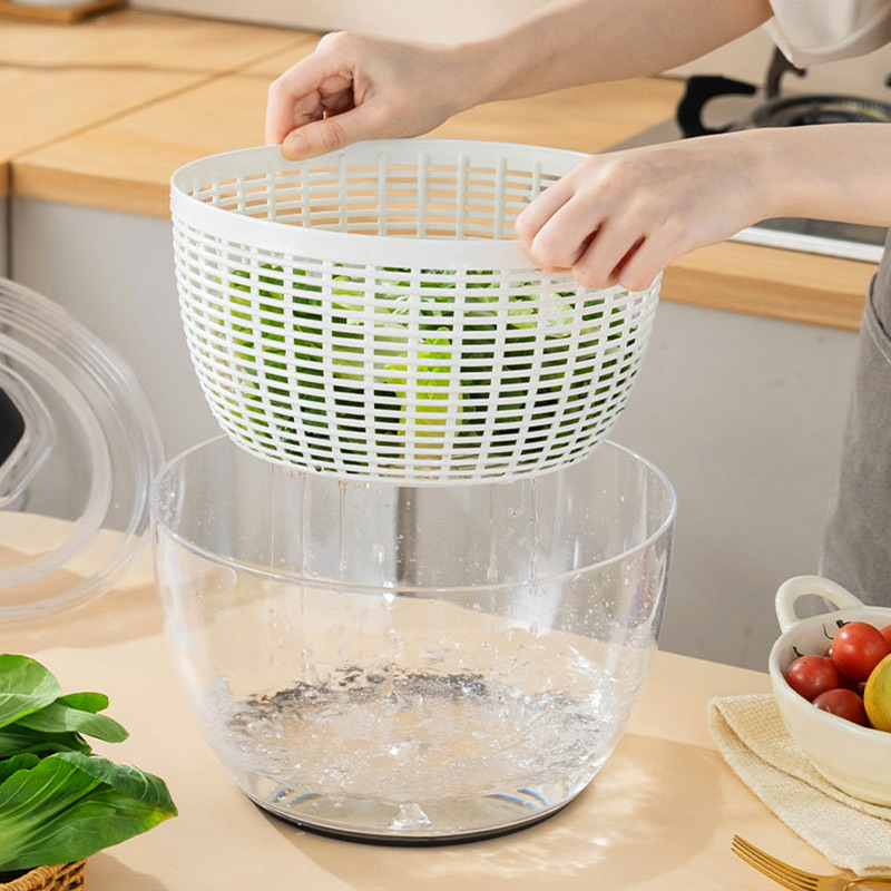 야채 탈수기 채소 음식 샐러드 나물 짤순이 스피너 6L - 상세 이미지 5