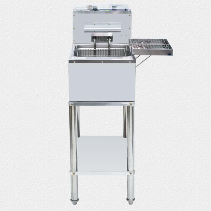 1구 업소용전기튀김기 소형 식당 도넛 분식집 튀김기계