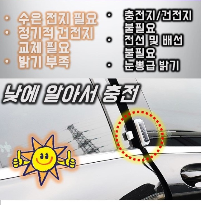 차 문콕 방지 패드 문 충돌 문꼭 차량용 도어 가드 - 상세 이미지 2