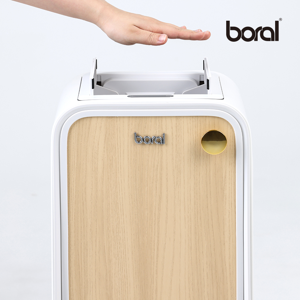 보랄 더블 도어 센서 휴지통 20L 스텐 스마트 자동 모션 밀폐 쓰레기통 HNZ-C107K HNZ-K306C - 상세 이미지 5