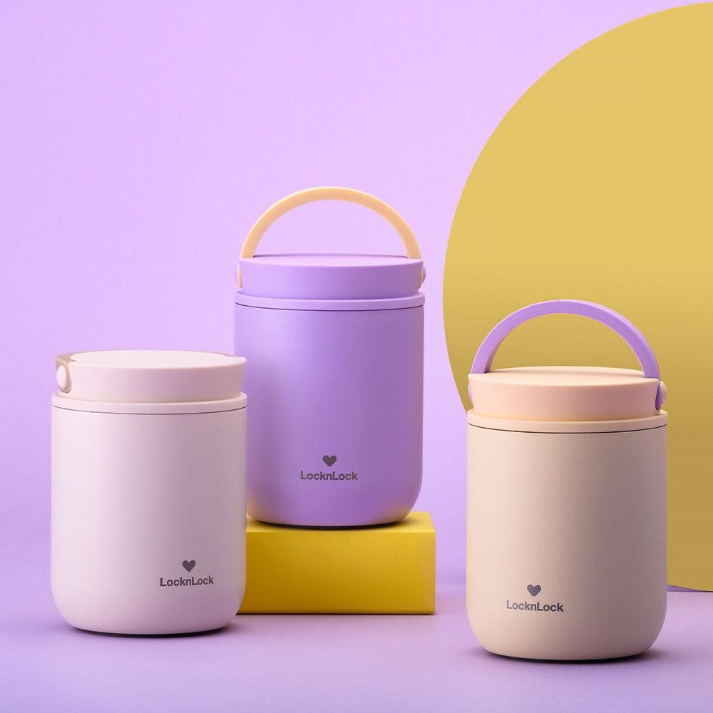 락앤락 죽통 보온도시락 리틀럽 푸드자 300ml