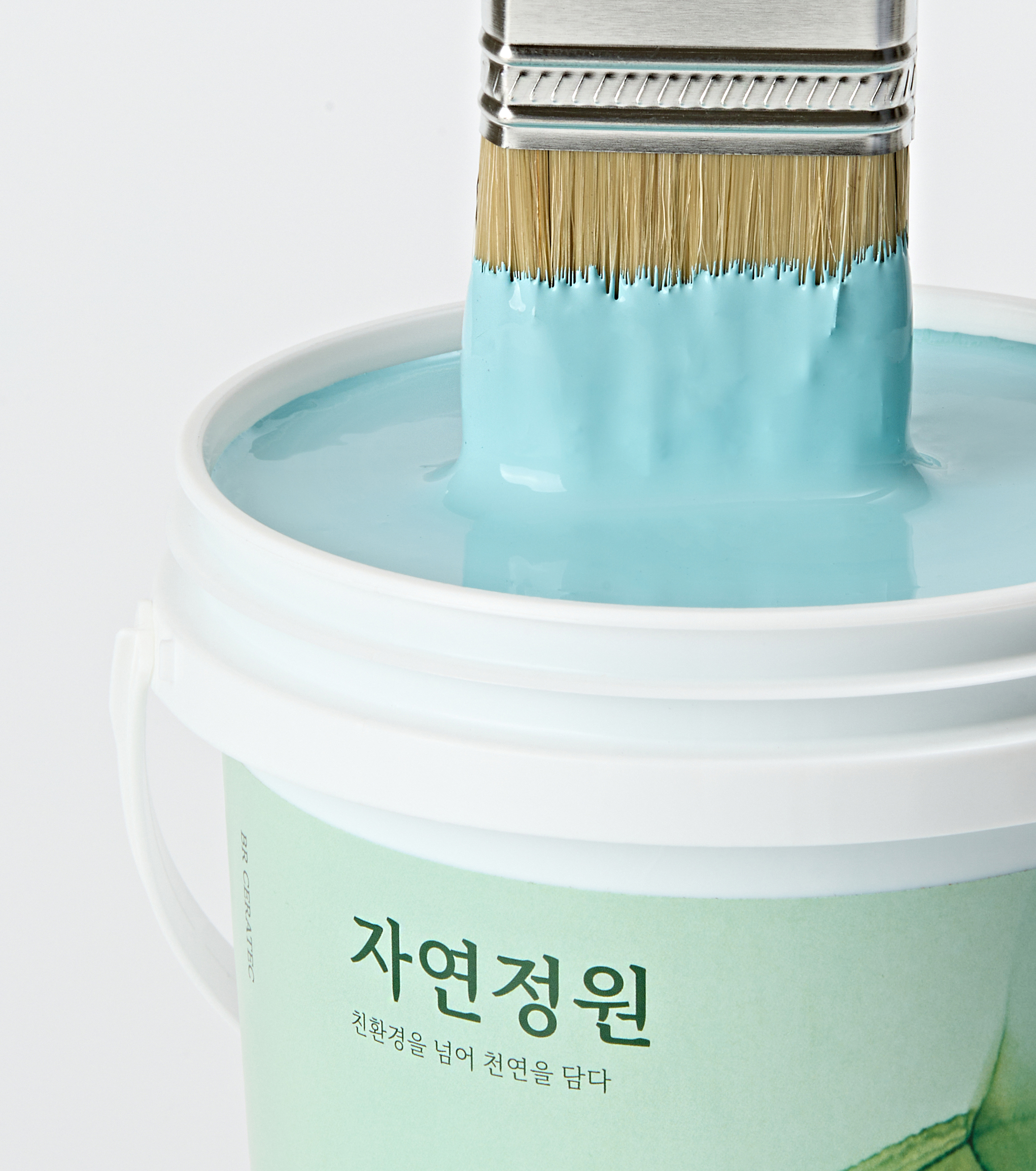 자연정원 결로방지 페인트 친환경 셀프 벽지 수성 방수 곰팡이 규조토 황토 화이트 5kg - 상세 이미지 4