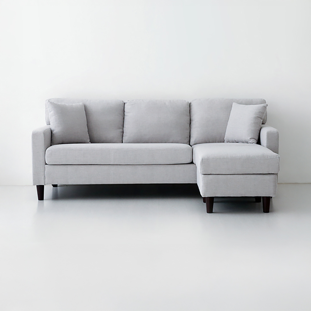 네르센 패브릭 소파 3인 7953 카우치형 (3인+스툴)