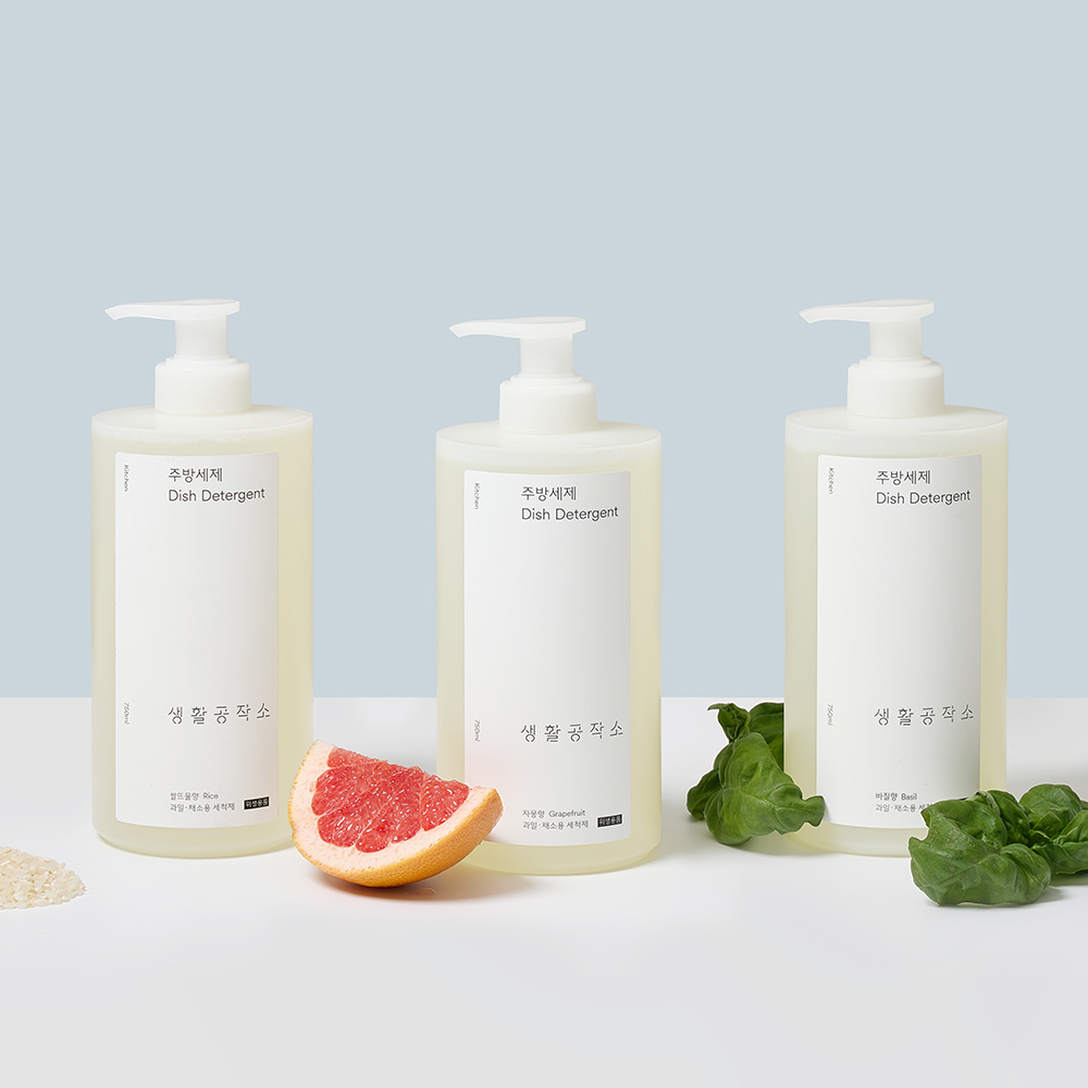 생활공작소 주방세제 리필 주방세제 설거지 500ml 2개 - 상세 이미지 2