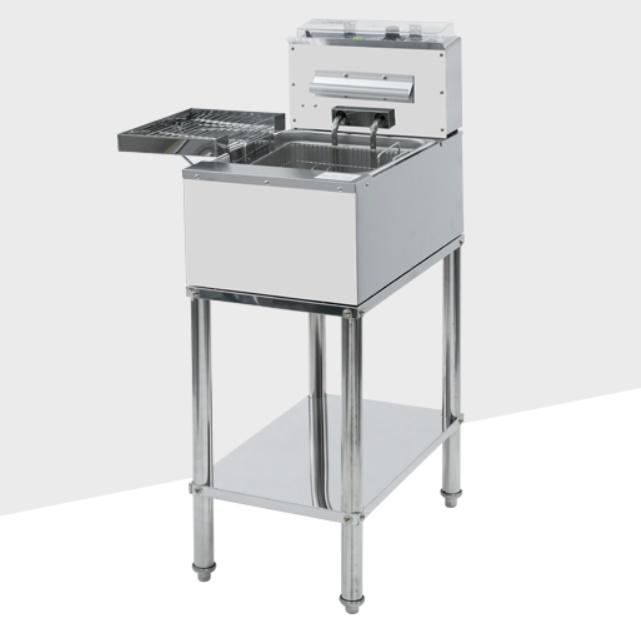 식당 전기튀김기 1구 분식집 영업용튀김기 튀김기계