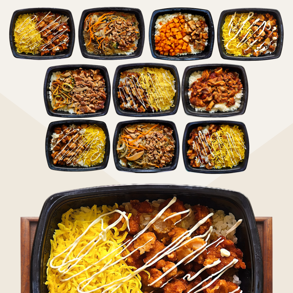 덮밥 냉동도시락 양많은 10종 점심구독 직장인 단백질 도시락정기배송 벌크업 아침식사 2주