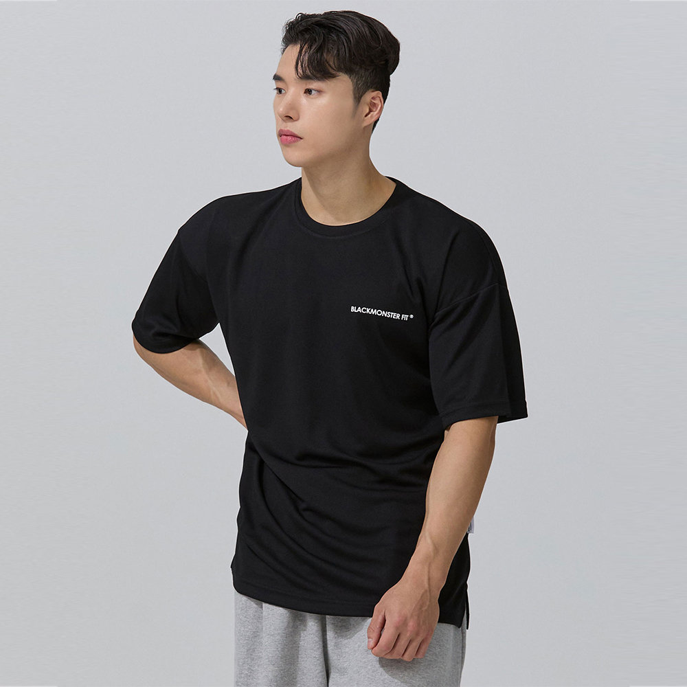 쿨에버 기능성 반팔 헬스 운동 머슬핏반팔 오버핏 티셔츠