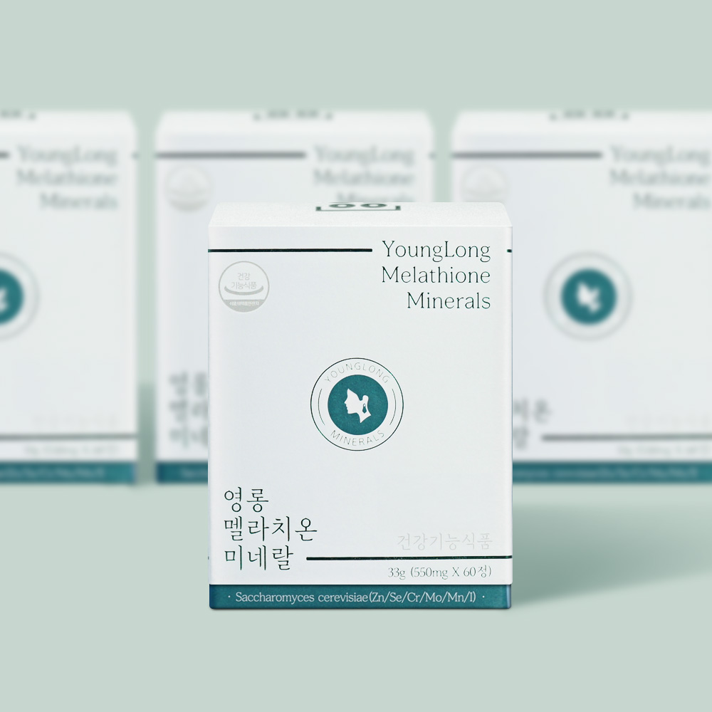 [3+1]영롱 멜라치온 미네랄 [6종 복합제] 갑상선 요오드 아이오딘 셀레늄 크롬 영양제