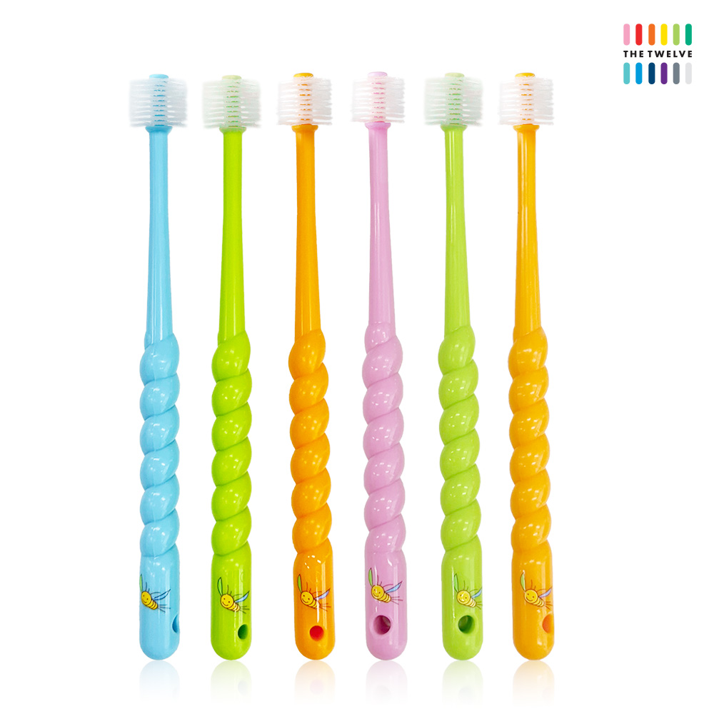 더트웰브 360도 키즈 칫솔 어린이 유아 칫솔