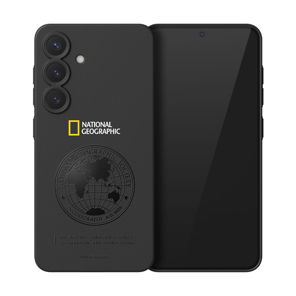내셔널지오그래픽 글로벌씰 울트라 슬림핏 케이스 블랙, 갤럭시S25