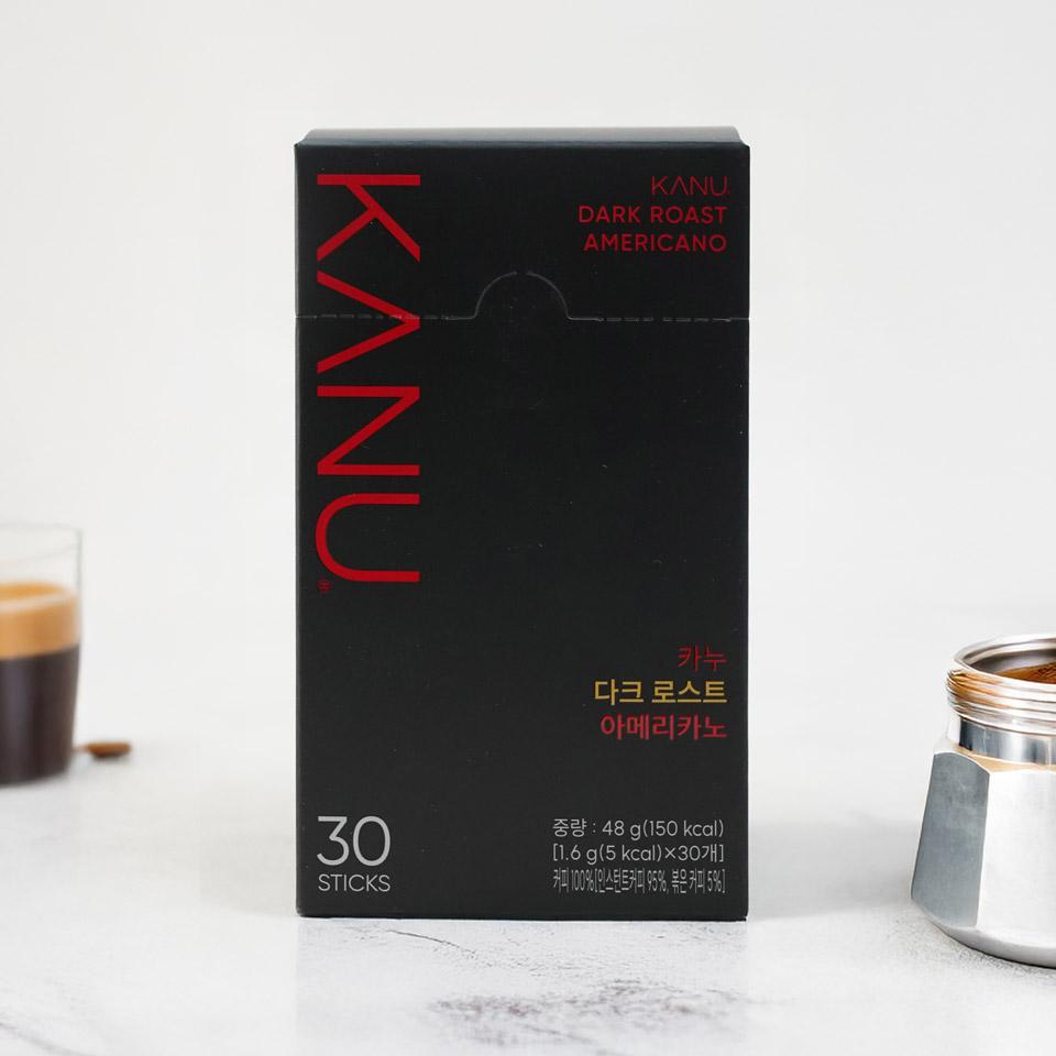 메가마트 동서 맥심 카누 다크로스트 아메리카노 1.6gx30개
