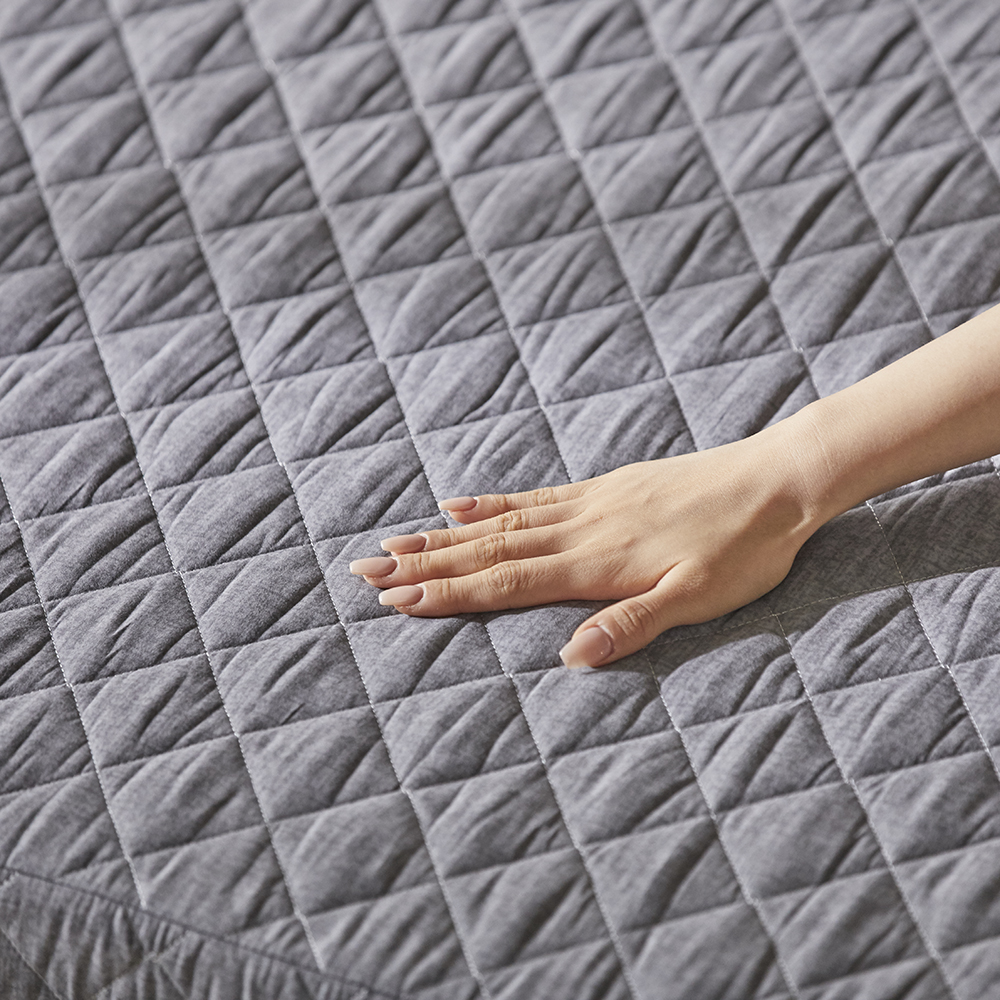 잠스쿨 3단 접이식 매트리스 단단한 허리에좋은 침대 바닥 매트 7cm MS