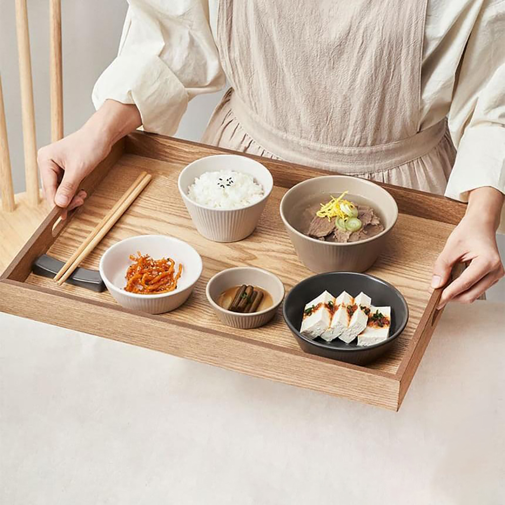 도자기 4인그릇 28P 홈세트 한식기 주방 식세기 밥 국 반찬기 신혼부부 혼수 선물 - 상세 이미지 5