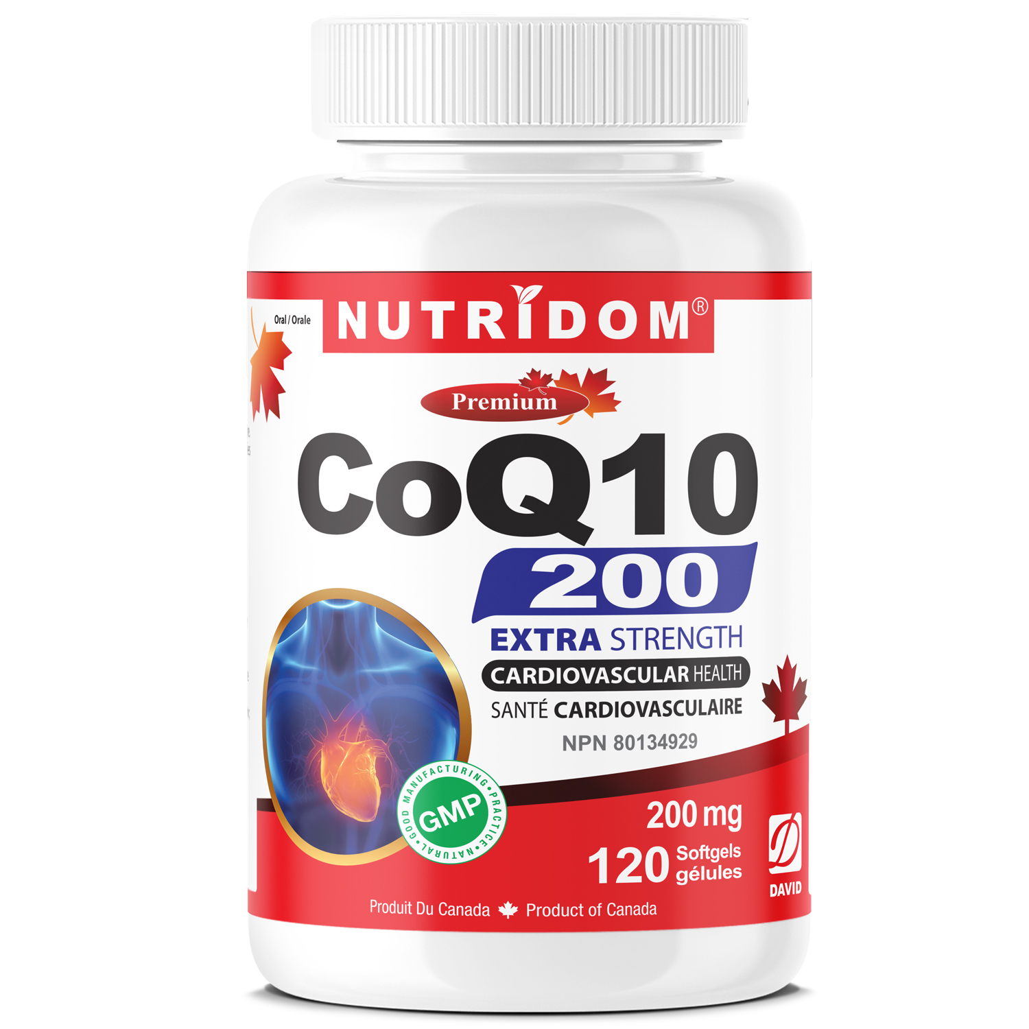 (2팩세트) 뉴트리돔 코큐텐 코엔자임 COQ10 2배 함량 200mg 120젤 이미지 8