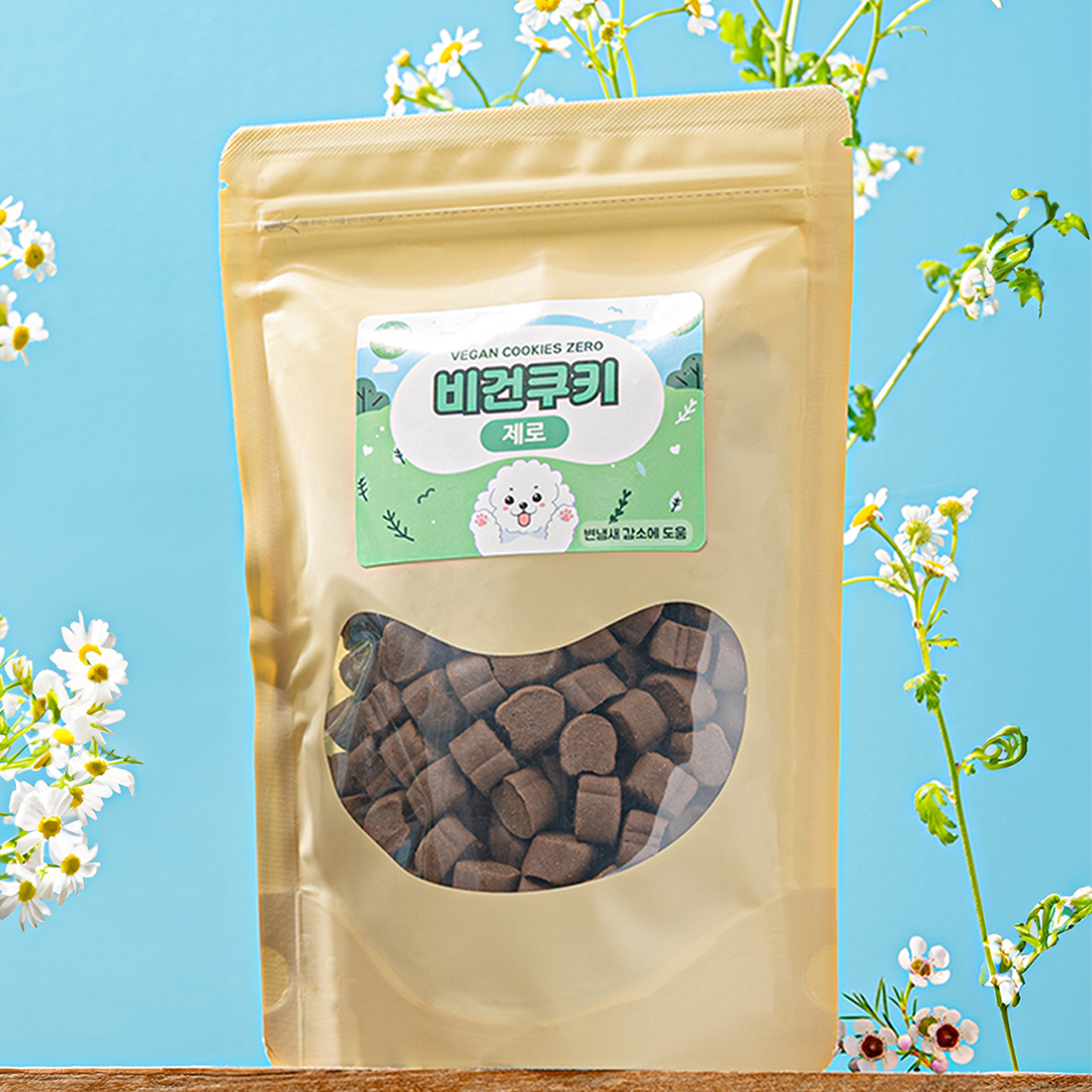 변냄새 제거 기능성 주베베 비건제로쿠키 장+소화건강, 350g, 1개 - 메인 이미지