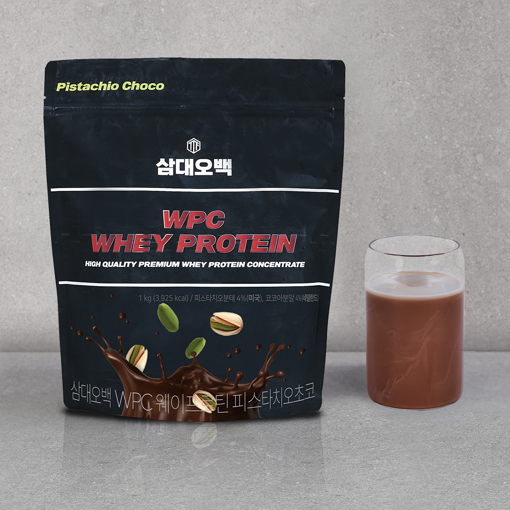 삼대오백 WPC 단백질 보충제 쉐이크 웨이 프로틴 초코맛 1kg - 상세 이미지 5