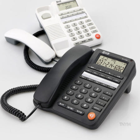[TNYM협력사]사무실 전화기 블랙 매장전화기