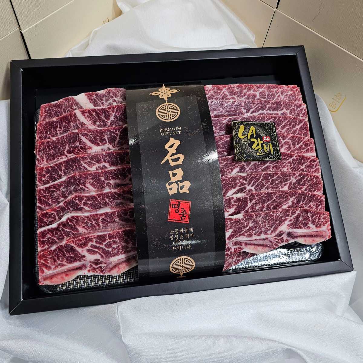미국산 최고급 LA갈비 선물세트 1호 2000g - 상세 이미지 2
