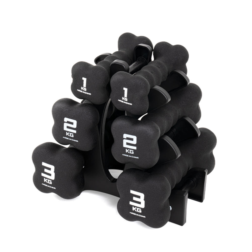프로스펙스 네오프렌 클로버 덤벨 아령 0.5kg, 2개 - 상세 이미지 4