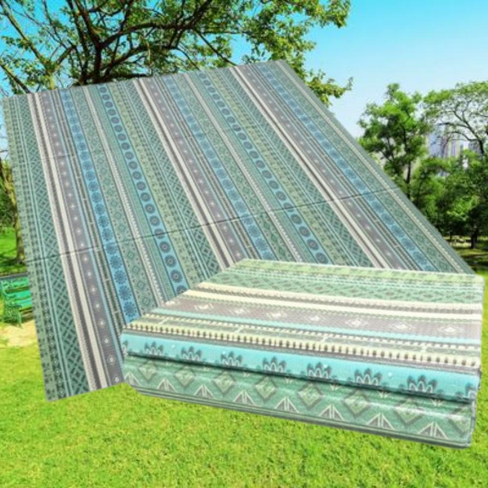 200X240 태닝 6인용돗자리 특대돗자리 폭신한 와플돗자리 - 메인 이미지