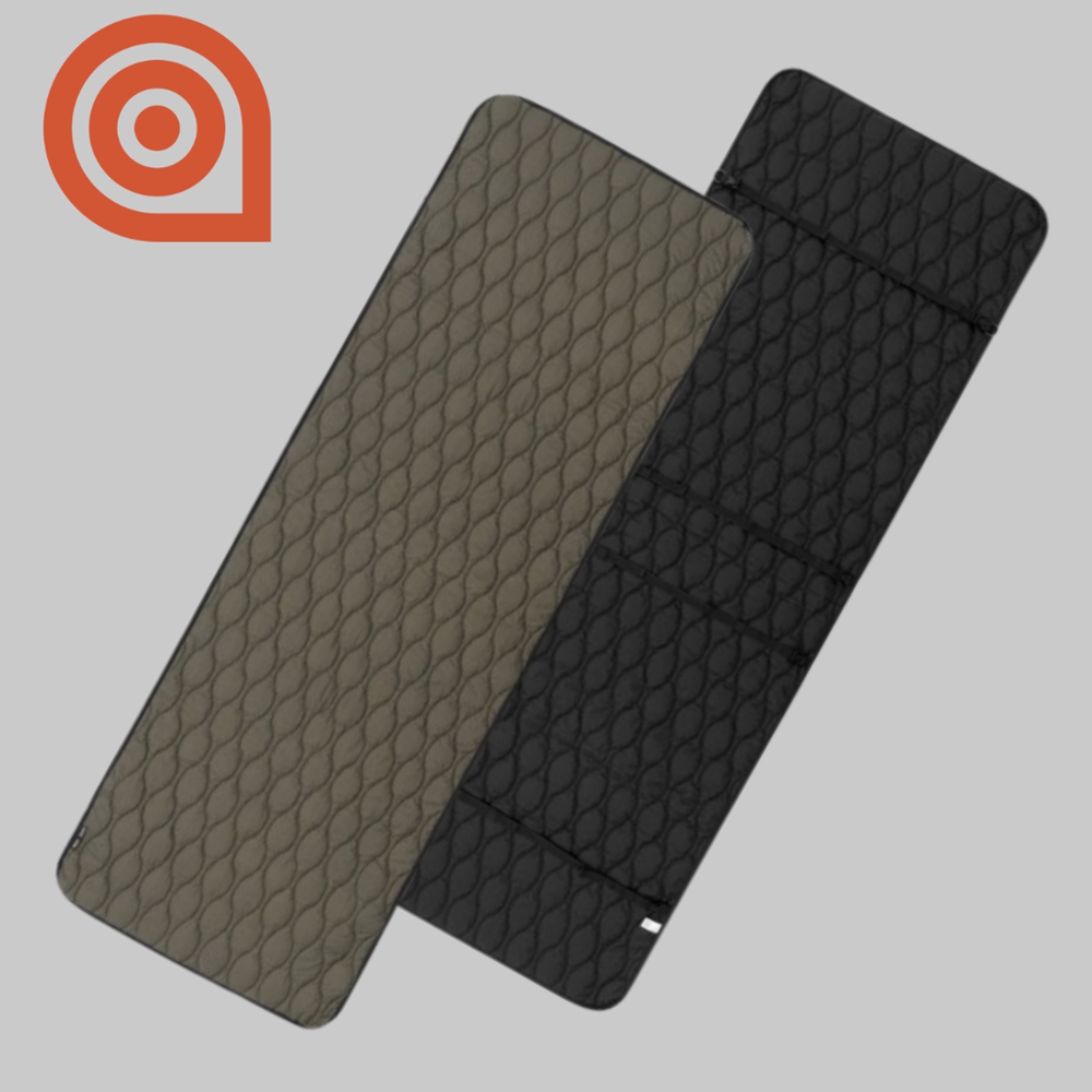 디얼스 캠핑매트커버 싱글 슬리핑패드 에어매트 자충매트 야전침대 토퍼 레인지그린