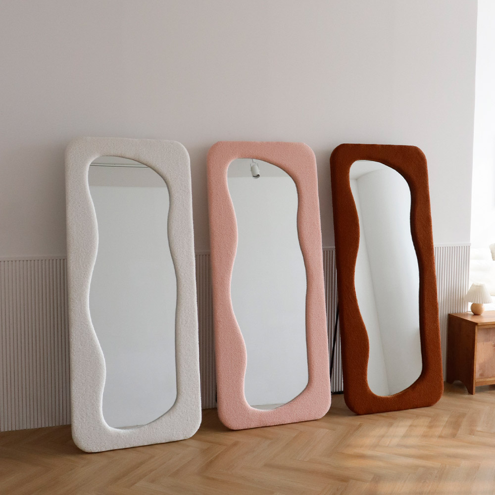 쿠헨 벽걸이 스탠드 프레임 고급 전신거울 포토존 대형 1700size (3color)